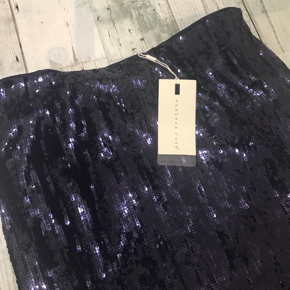 Endless Rose Sequin Fringed Skirt - Picture 8 of 8